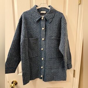Sandro Paris tweed jacket size M